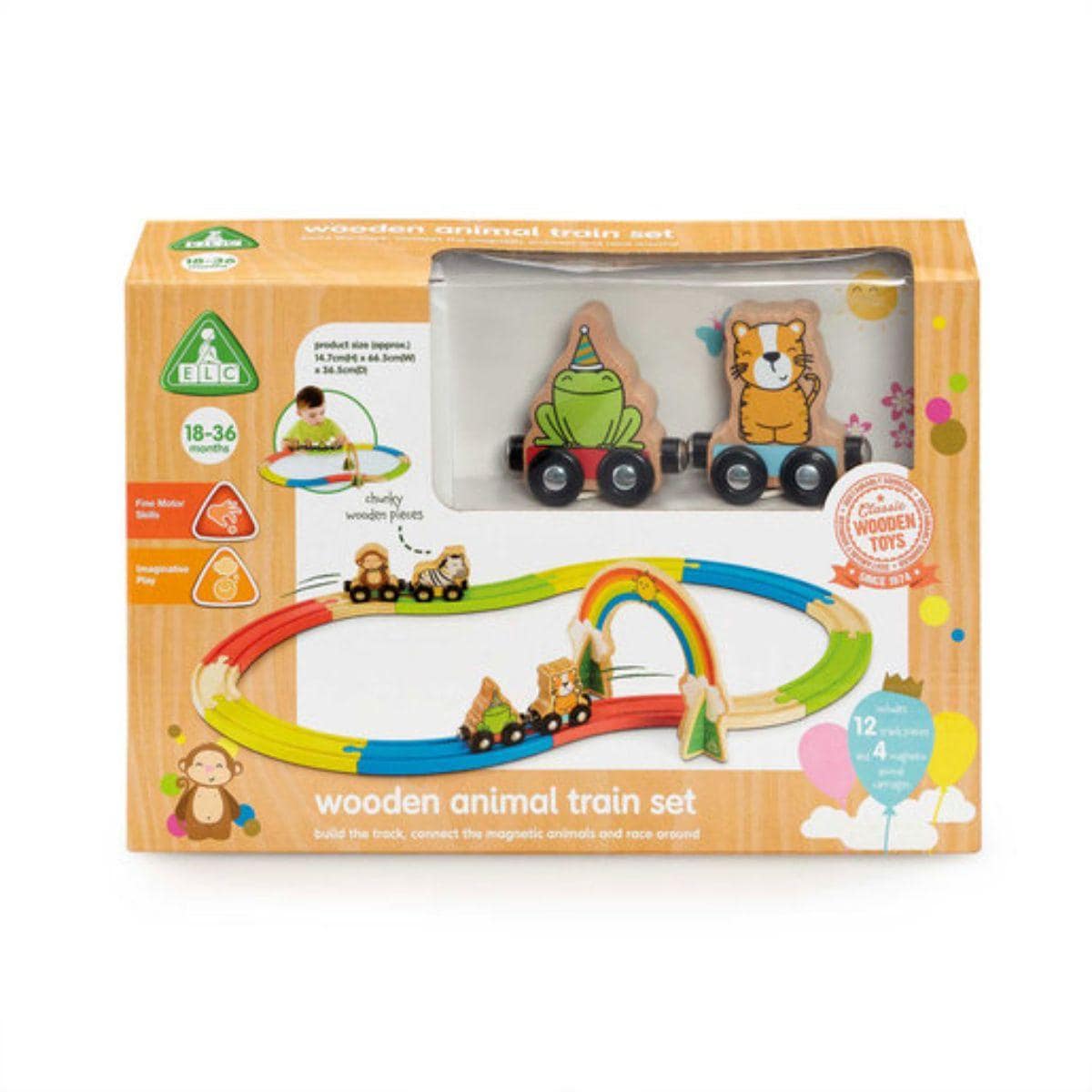 Elc wooden train top